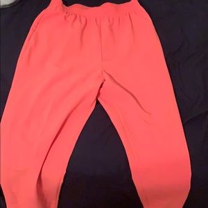 Pink dress pants